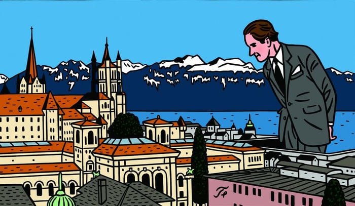 Lausanne en BD