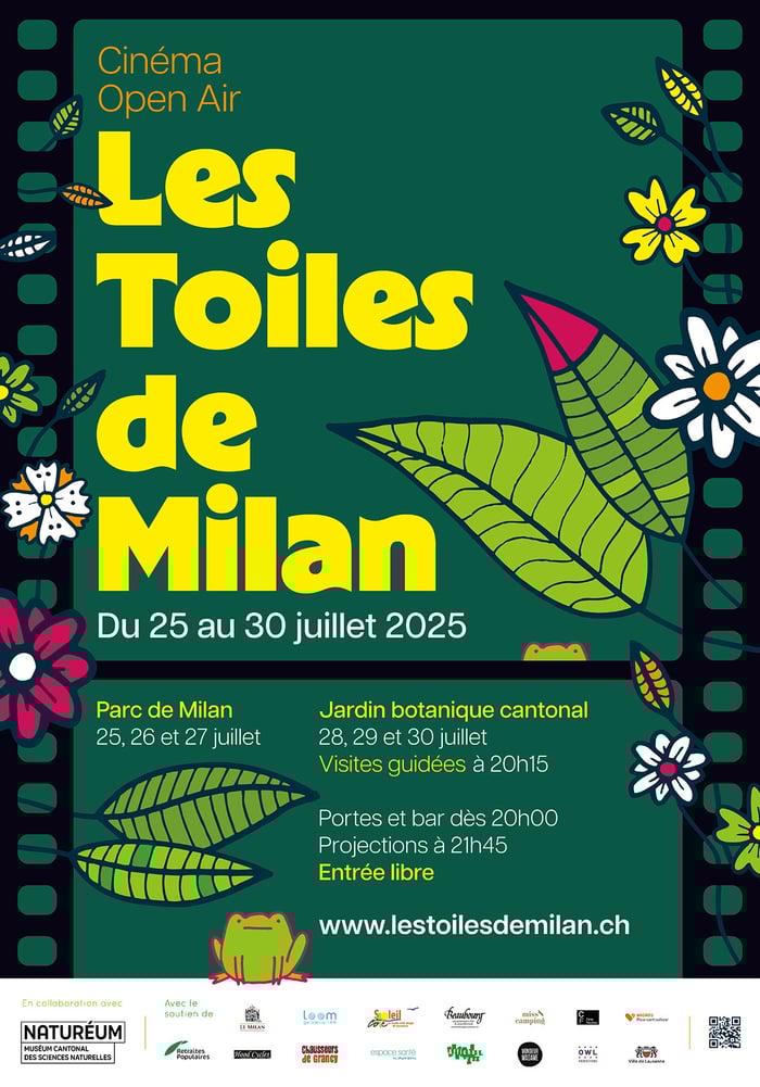 Les Toiles de Milan au Jardin botanique