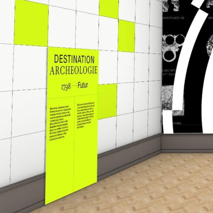 Destination archéologie. 1798 - Futur