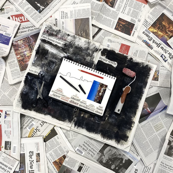 Atelier d'artiste avec Sophie Bouvier Ausländer