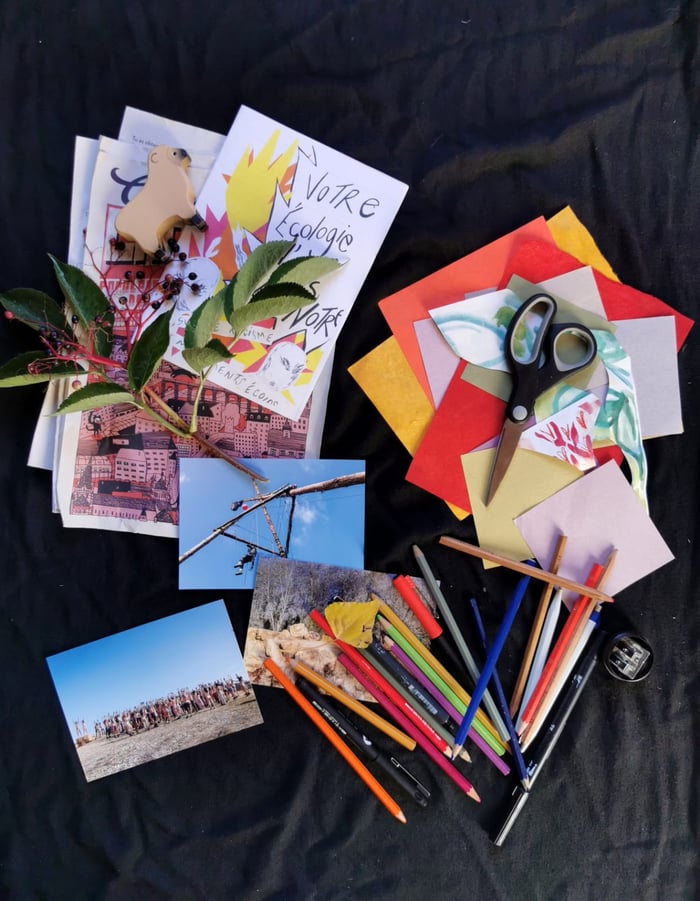 Atelier de création fanzine pour enfants