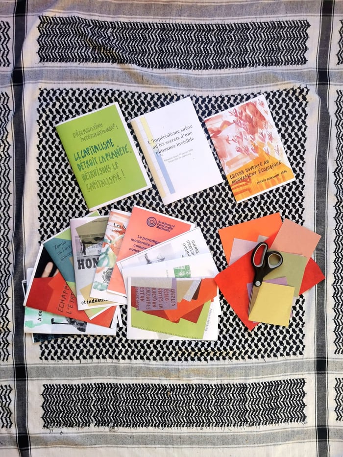 Atelier fanzine avec Eva Barras